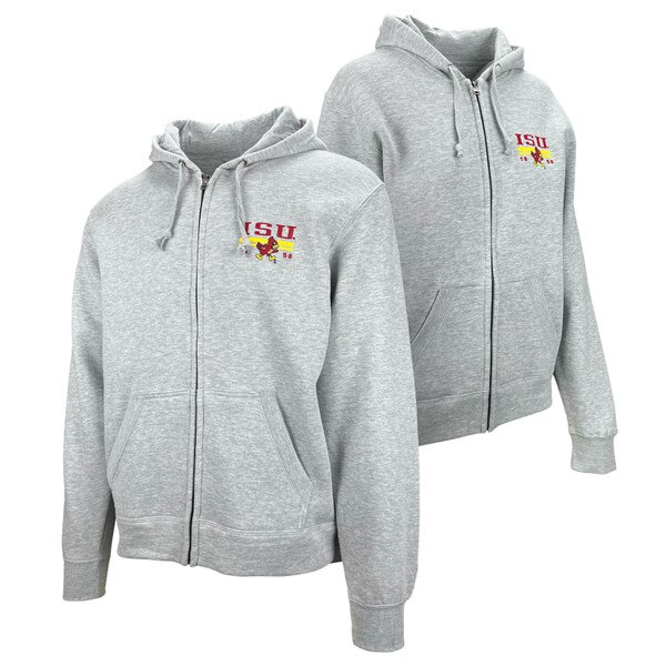 Gear ISU Walking Cy Gray Full-Zip Hoodie